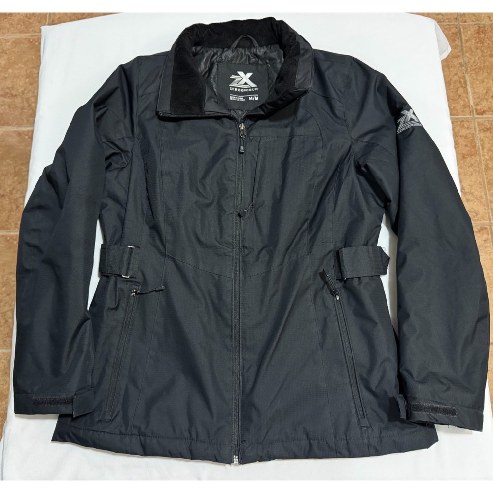 Zeroxposur Women's Winter Coat - Black - Size M - 100% Polyester